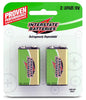 Interstate (DRY0195) Alkaline Batteries 9V, 2 Pack