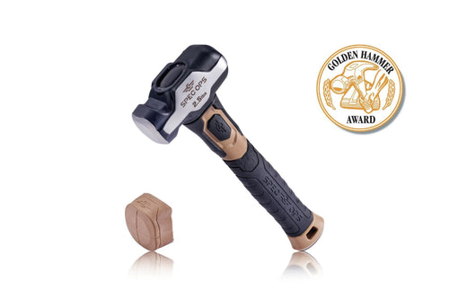 Spec Ops 2.5lb Engineering Sledge Hammer, with Soft Mallet Cap