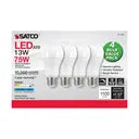 Satco S11457 13A19/LED/850/120V/D/4PK