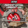 BMilwaukee 7-1/4” 24T NITRUS™ Carbide Framing & Demolition Circular Saw Blade Bulk 10