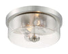 Satco 60-7168 Sommerset 2 Light Flush Mount