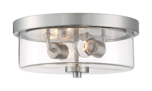 Satco 60-7168 Sommerset 2 Light Flush Mount