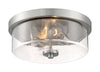 Satco 60-7168 Sommerset 2 Light Flush Mount
