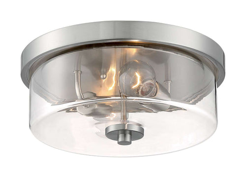 Satco 60-7168 Sommerset 2 Light Flush Mount
