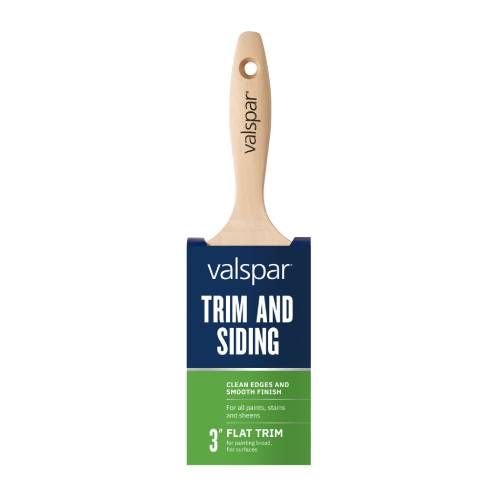 Valspar® Trim and Siding Flat 3-in Brush