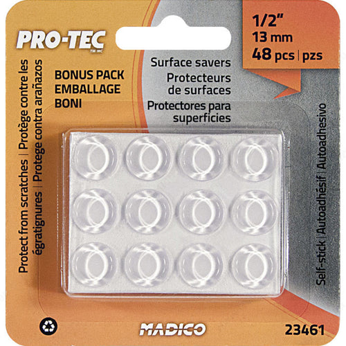 Richelieu Hardware PRO-TEC® PVC Round Bumper Pads 1/2 in.