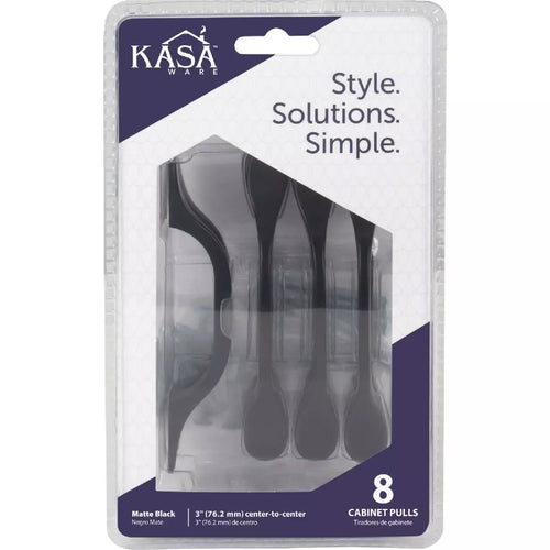 Kasaware 5 In. Matte Black Cabinet Pull