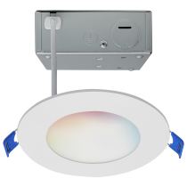 Satco Products S11560 9WLED/DW/4/RGBTW/RND/WH