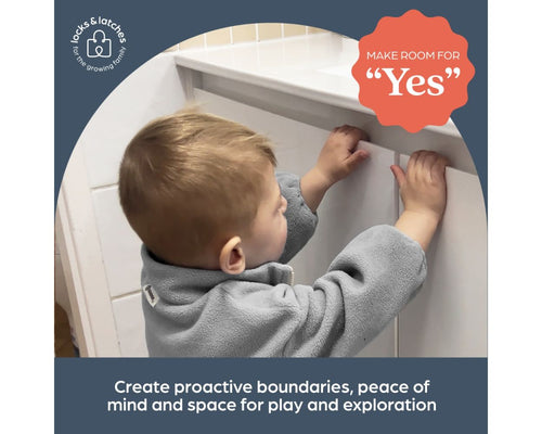 Dreambaby Adhesive Mag Lock® - 4 Locks 1 Key