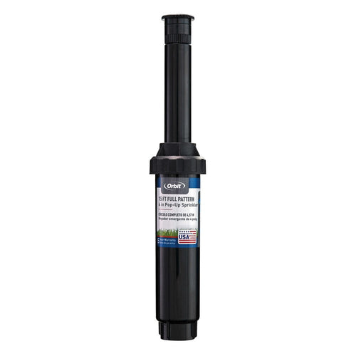 Orbit Pop-Up Spray Head Sprinklers with Plastic Nozzles