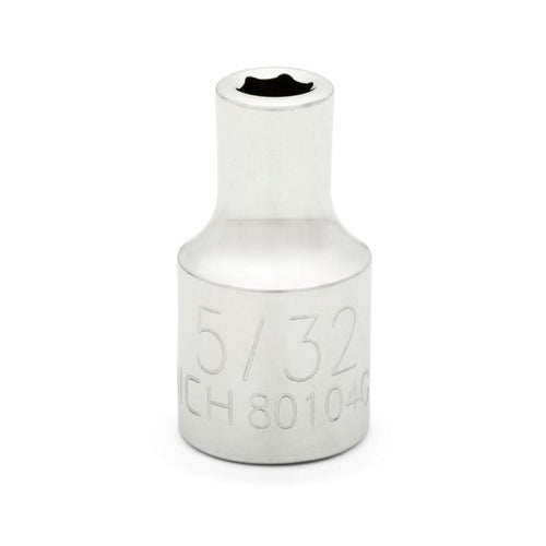 GearWrench 1/4 Drive 6 Point Standard SAE Socket 5/16