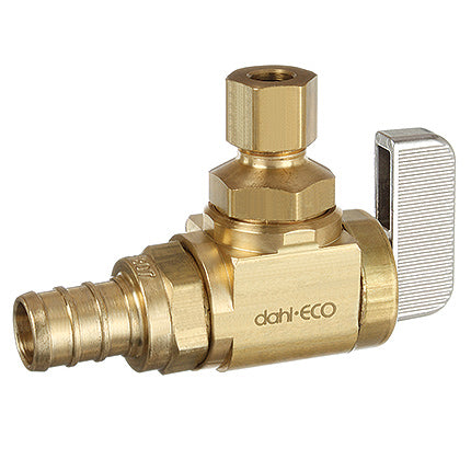 Dahl Angle Valve Rough Brass
