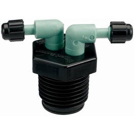 Drip Watering Manifold, 2-Port, 1/2-In.