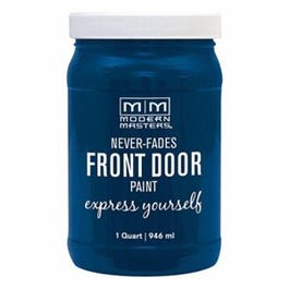 Front Door Paint, Serene Dark Blue Satin, 1-Qt.