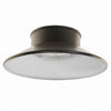LED Ceiling Fixture, Bronze, 60-Watt, 12-In.