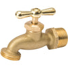 B & K ProLine 3/4 In. MIP X 3/4 In. Male Hose Thread Hose Bibb Brass